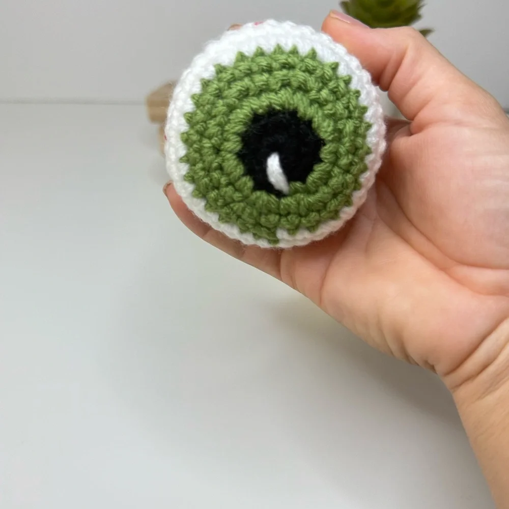 Cat Toy Handmade Halloween Eyeball Catnip Toys Pair of two